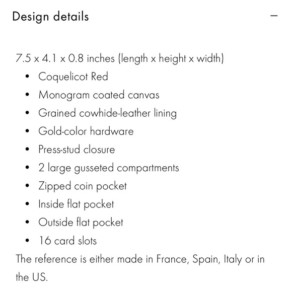 AUTHENTIC LIKE NEW Louis Vuitton Monogram Poppy Sarah Wallet - Picture 13 of 14